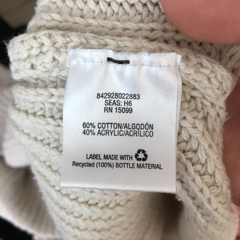 🍑 Canyon River Blues Cream Knitted Sweater - Picture 4 of 6